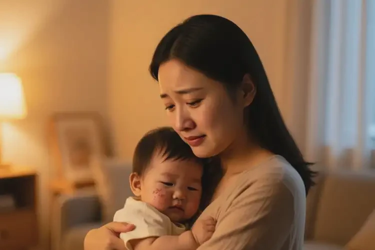 儿童面部经常长湿疹可以治好吗(图1)