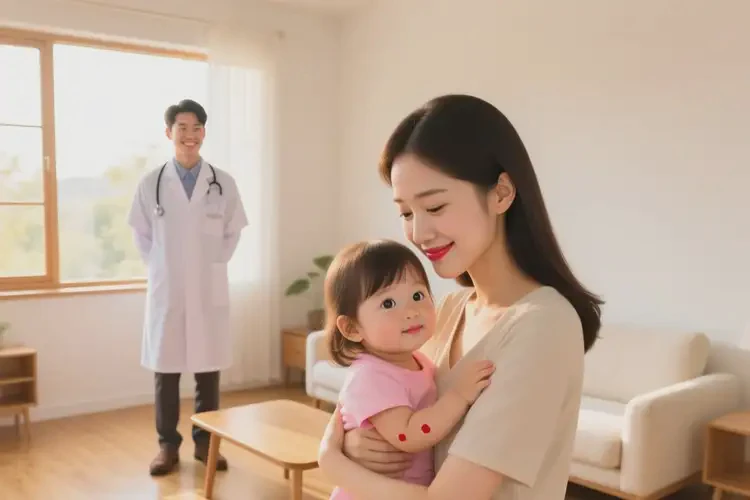 孩子手臂上起湿疹可以治好吗(图3)