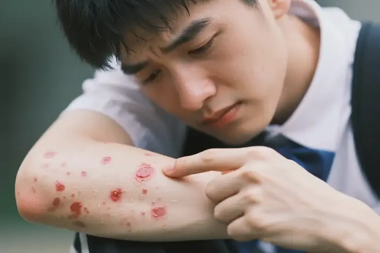 大學(xué)生全身經(jīng)常起濕疹可以治好嗎(圖3)