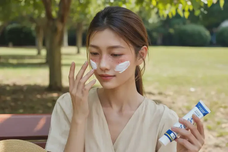 女生面部容易起濕疹可以治好嗎(圖2)