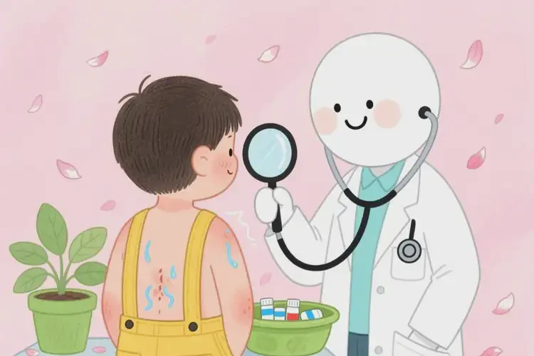 小學(xué)生肚子上經(jīng)常長濕疹可以治好嗎(圖2)