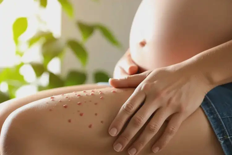 孕妇大腿起湿疹可以治好吗(图3)