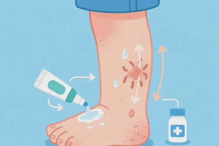 儿童小腿上容易起湿疹可以治好吗(图4)