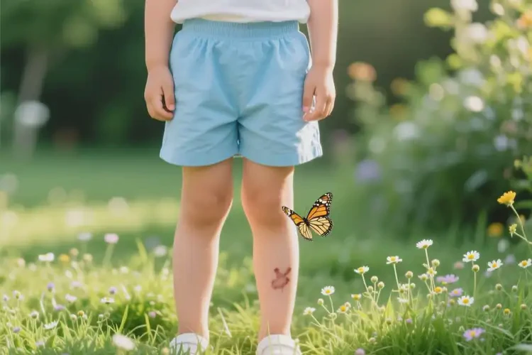 小孩大腿起湿疹可以治好吗(图1)