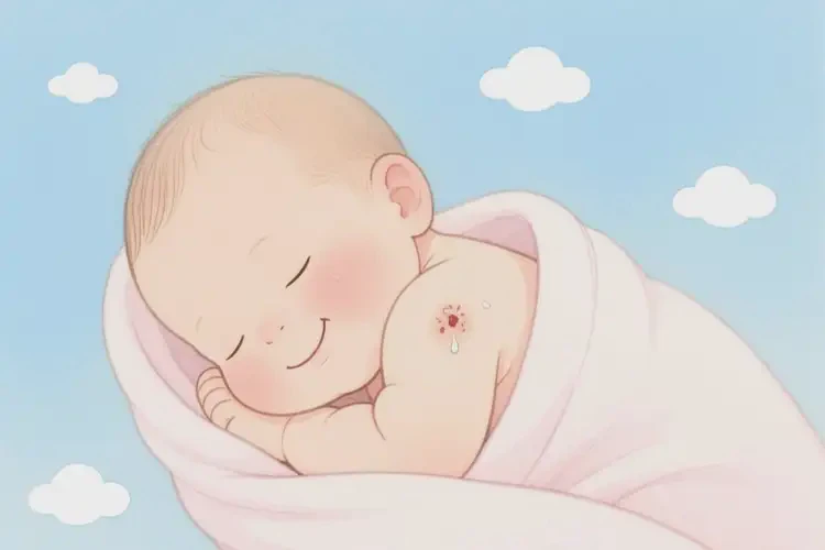 新生儿身上容易长湿疹可以治好吗(图3)