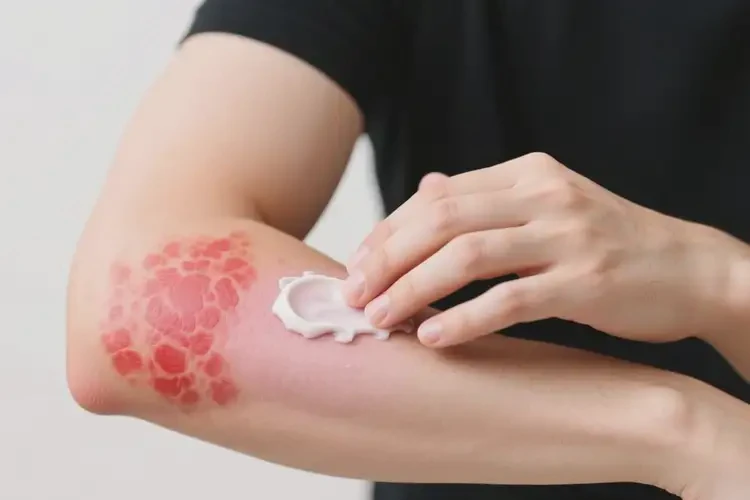 男人身上容易起濕疹可以治好嗎(圖1)