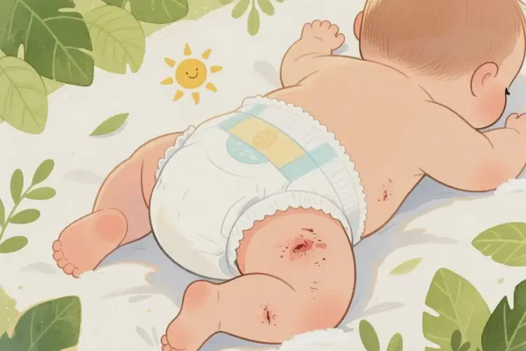 新生儿屁股上有湿疹可以治好吗(图4)