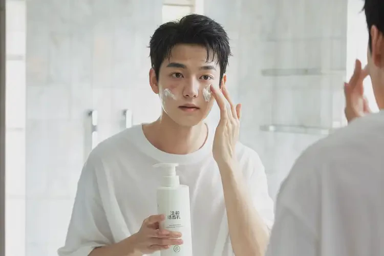 男生面部长湿疹可以治好吗(图1)