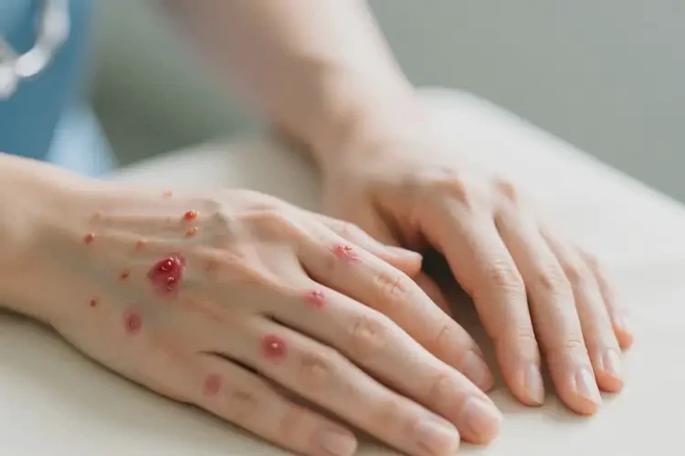 女性手上經(jīng)常長(zhǎng)濕疹可以治好嗎(圖4)