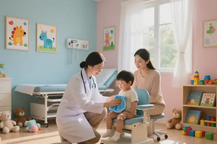 小儿屁股上出现湿疹可以治好吗(图1)