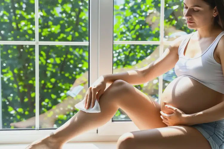 產(chǎn)婦小腿上有濕疹可以治好嗎(圖2)