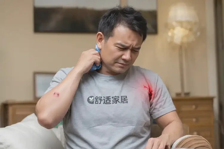 男人脖子上容易起濕疹可以治好嗎(圖2)