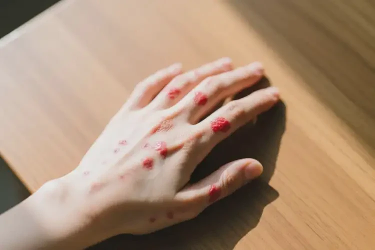 女性身上偶爾長濕疹可以治好嗎(圖2)