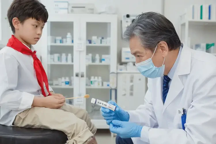 小學(xué)生小腿長(zhǎng)濕疹不管它會(huì)自己好嗎(圖3)