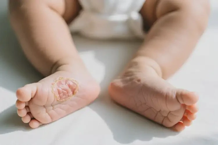 婴幼儿脚上容易长湿疹可以治好吗(图3)