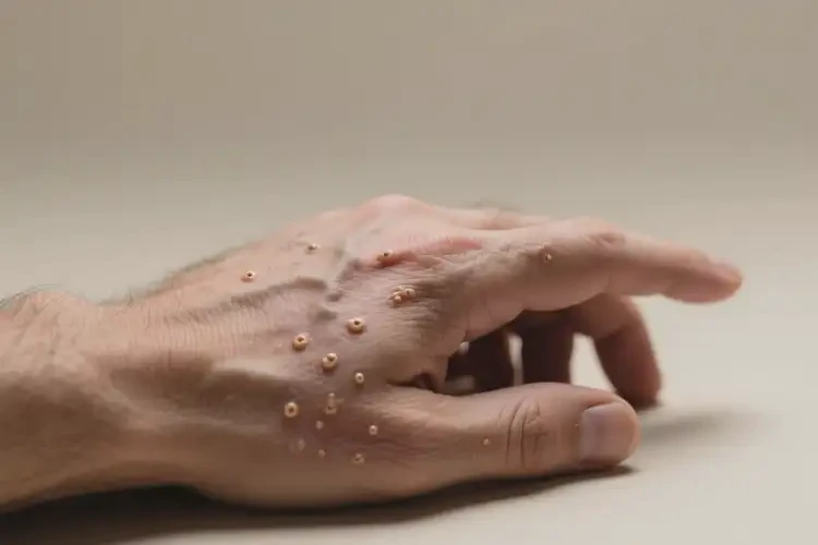 男人手上出現(xiàn)濕疹可以治好嗎(圖3)