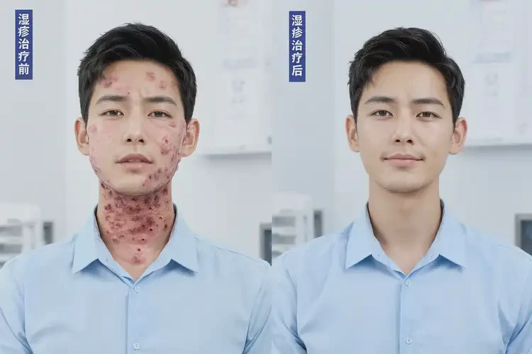 男生脖子經(jīng)常起濕疹可以治好嗎(圖1)