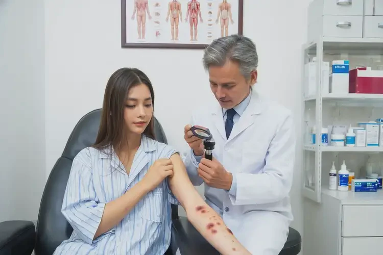 女人四肢經(jīng)常長濕疹可以治好嗎(圖3)