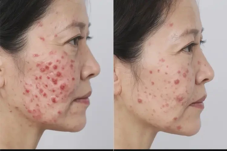 女性面部起濕疹可以治好嗎(圖4)