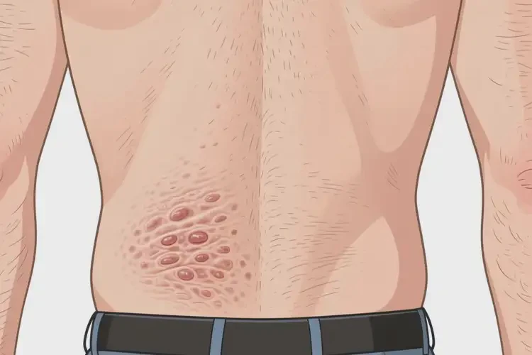 男生屁股偶爾起濕疹可以治好嗎(圖1)