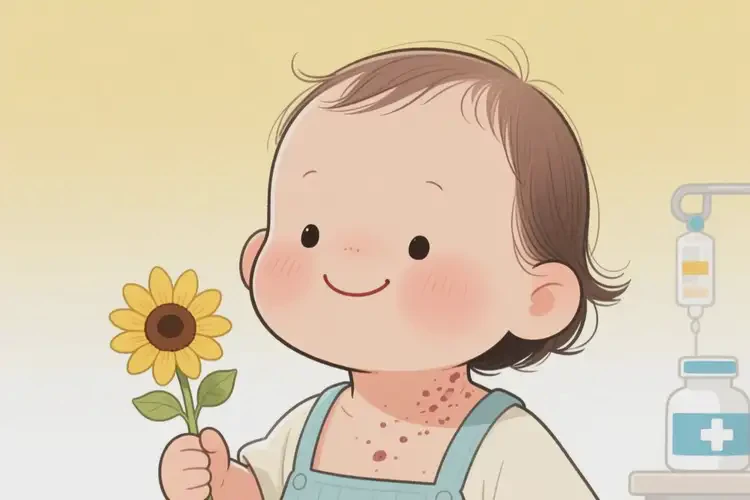 少儿脖子出现湿疹可以治好吗(图3)