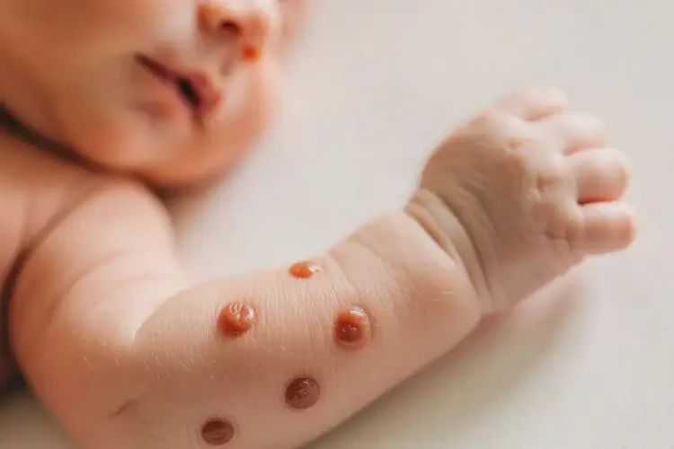 新生儿手臂经常长湿疹可以治好吗(图4)