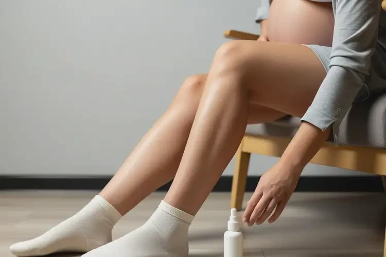 孕婦大腿上有濕疹可以治好嗎(圖1)