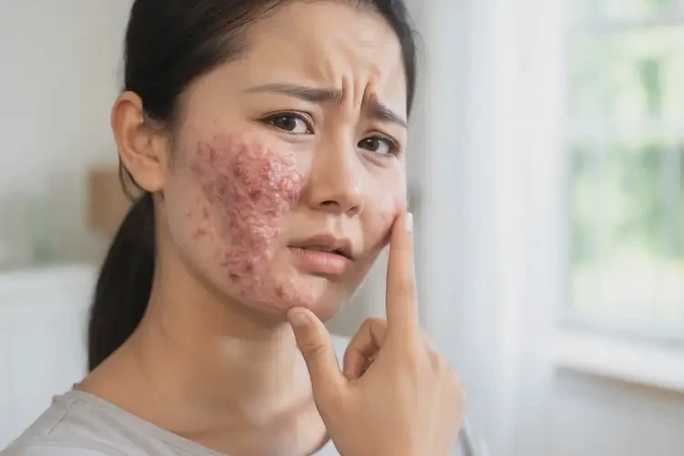 孕妇脸上长湿疹可以治好吗(图4)