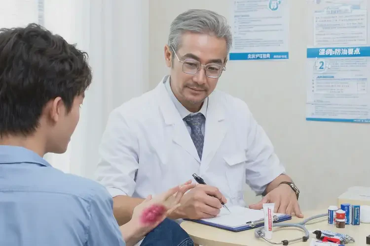 青年人大腿偶爾長濕疹可以治好嗎(圖2)