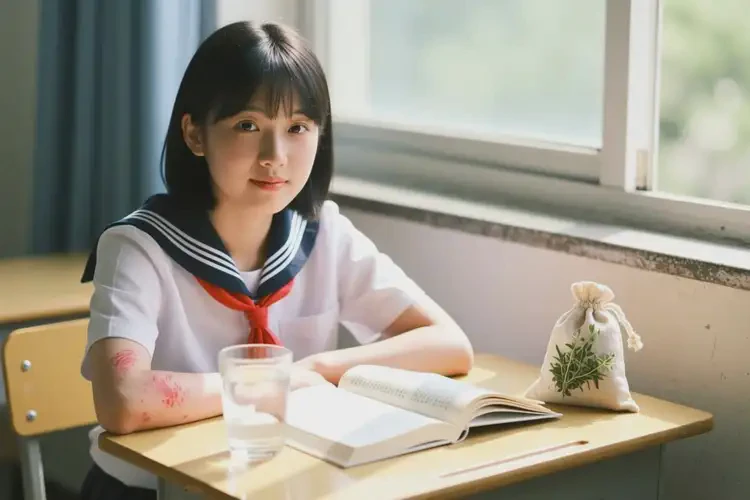 中学生身上容易长湿疹可以治好吗(图1)