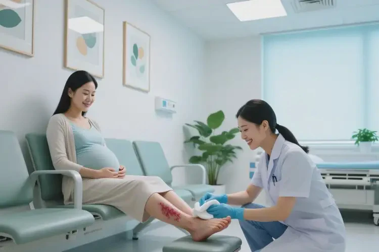 孕妇脚上有湿疹可以治好吗(图2)