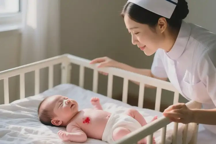 新生儿脖子上起湿疹不管它会自己自愈吗(图2)