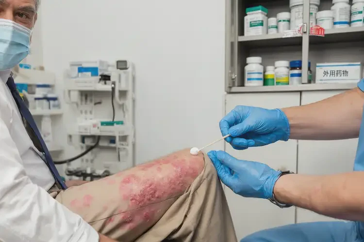 男人大腿上經(jīng)常長濕疹可不可以根治(圖3)