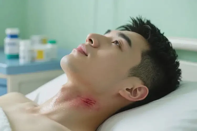 男生脖子出湿疹可以治好吗(图1)