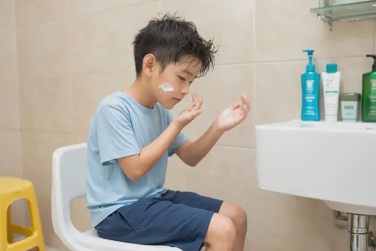 小學生肚子上容易起濕疹可以治好嗎(圖2)