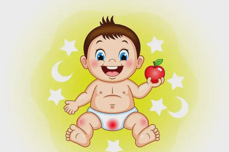 寶寶肛周經(jīng)常長濕疹可以治好嗎(圖1)