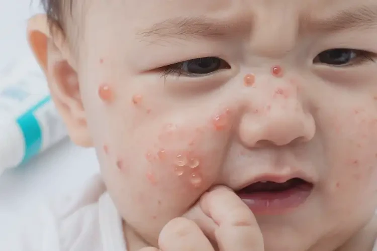 寶寶臉上長濕疹可以治好嗎(圖4)