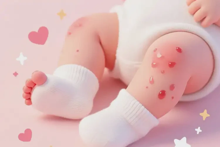 寶寶大腿上長(zhǎng)濕疹可以治好嗎(圖3)