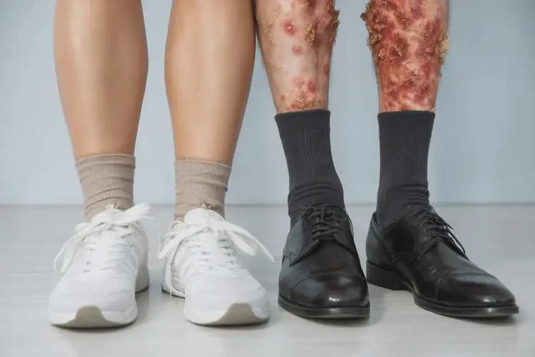 中學(xué)生腳上容易長(zhǎng)濕疹可以治好嗎(圖2)