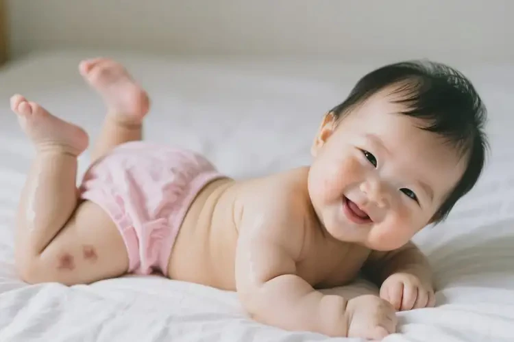 寶寶小腿上起濕疹能治好嗎(圖1)