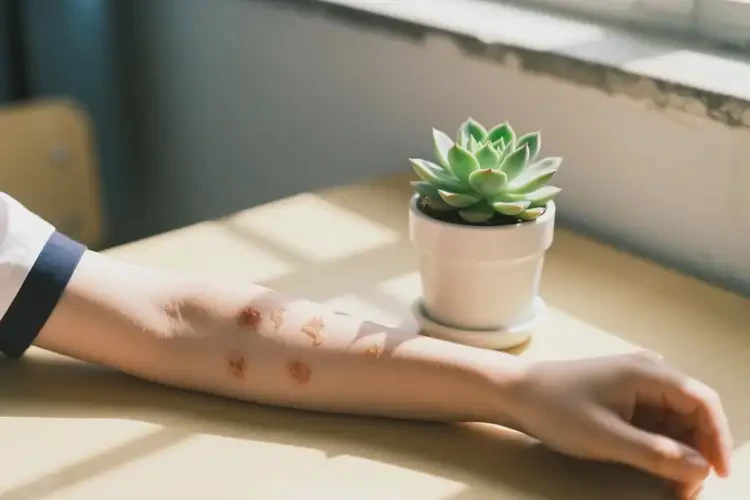 中学生手臂上偶尔长湿疹可以治好吗(图3)