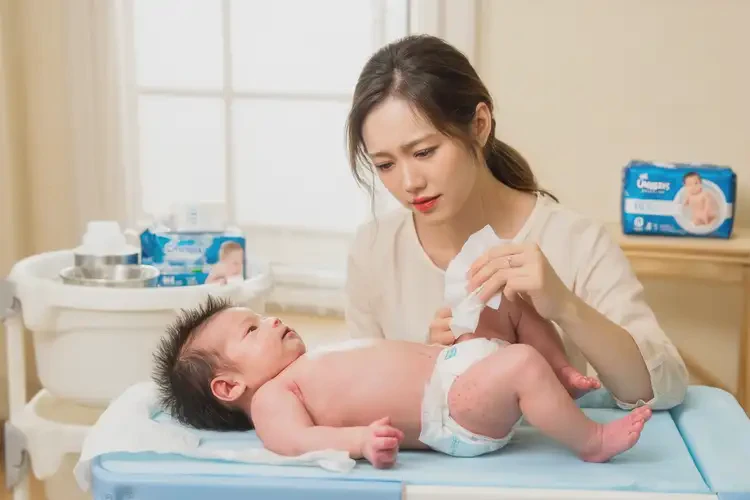 寶寶屁股上偶爾起濕疹可以治好嗎(圖3)