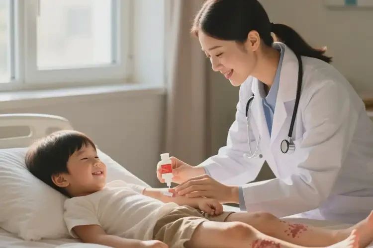 儿童四肢偶尔起湿疹可以治好吗(图4)