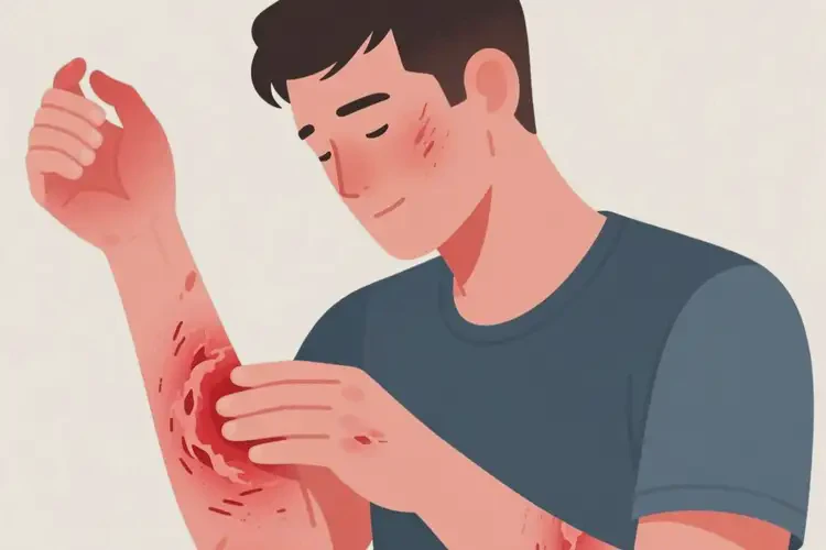 男人身上容易起濕疹可以治好嗎(圖4)