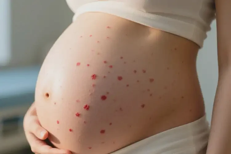 孕妇肚子偶尔长湿疹可以治好吗(图4)