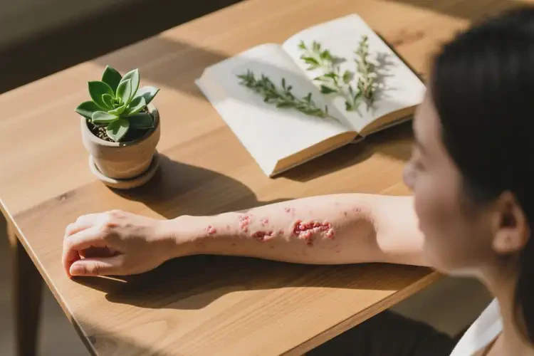 女生手臂經(jīng)常起濕疹可以治好嗎(圖2)