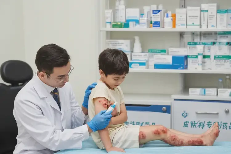 小儿四肢长湿疹可以治好吗(图3)