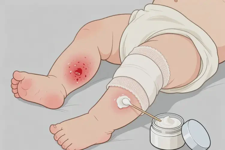 婴幼儿小腿上经常长湿疹可以治好吗(图1)