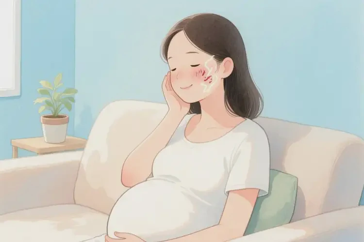 孕妇脸上经常起湿疹可以治好吗(图1)