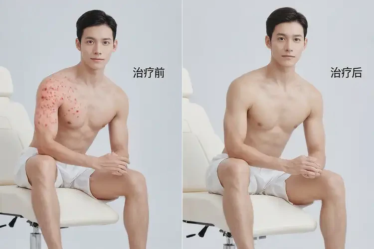 青年人屁股上容易長濕疹可以治好嗎(圖1)